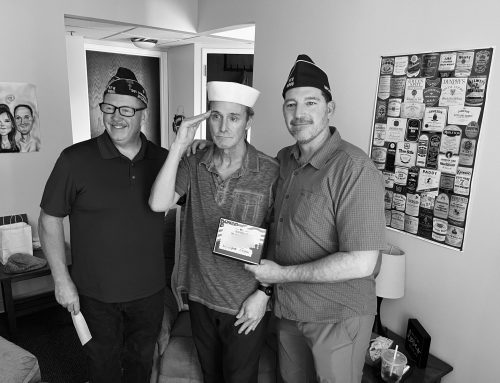 A Navy Veteran’s Pinning Ceremony, With VFW Post 6896