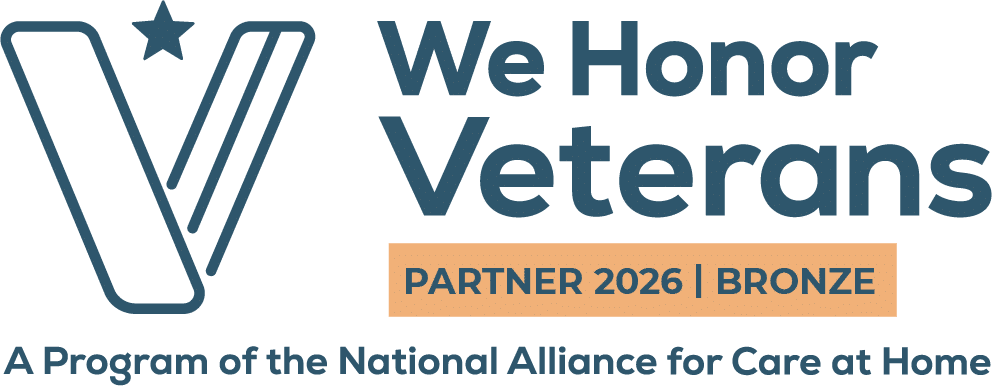 We Honor Veterans Partner 2026 Bronze logo