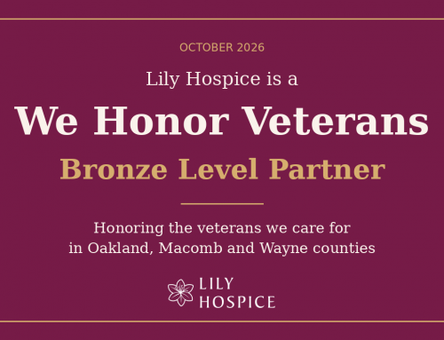 Lily Hospice Is a We Honor Veterans Bronze Level Partner